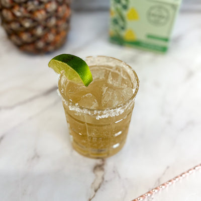 Pineapple Jalapeno Margarita Mocktail