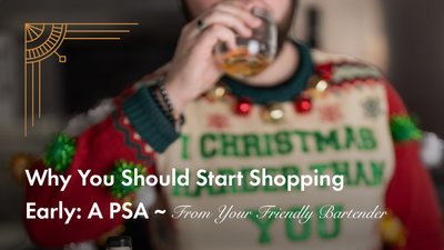 Why Shopping Cocktail Gifts in October is the Smartest Move