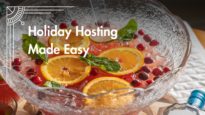 Holiday Hosting Made Easy: Smoked Cocktails & Party Tips