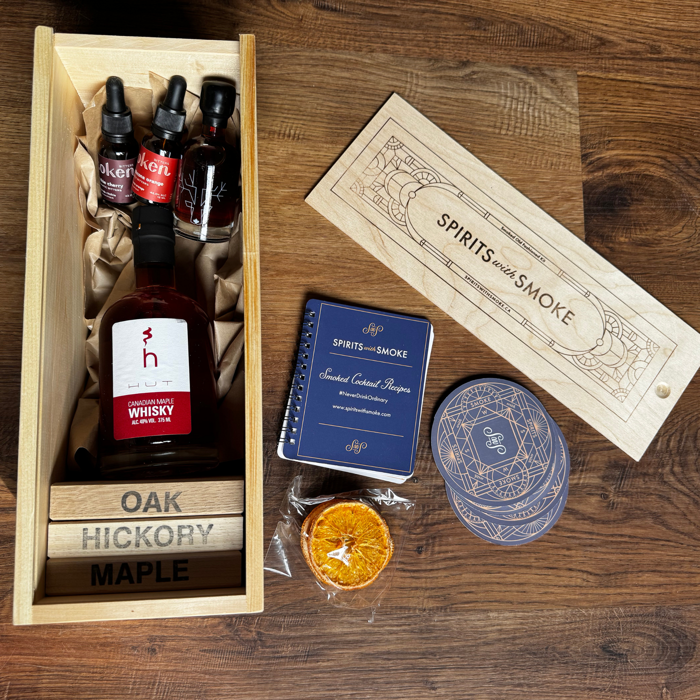 Smoked Old Fashioned Bottle Kit (W)