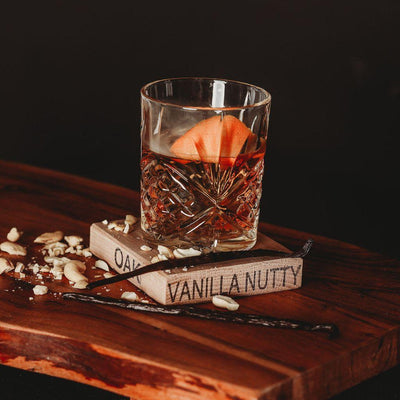 Smoked Old Fashioned with White American Oak